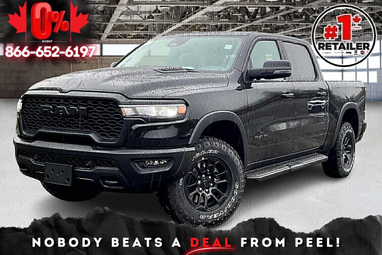 New 2025 RAM 1500 REBEL CREW | Advanced Safety 2 | Pano Roof | Lvl2 for sale in Mississauga, ON