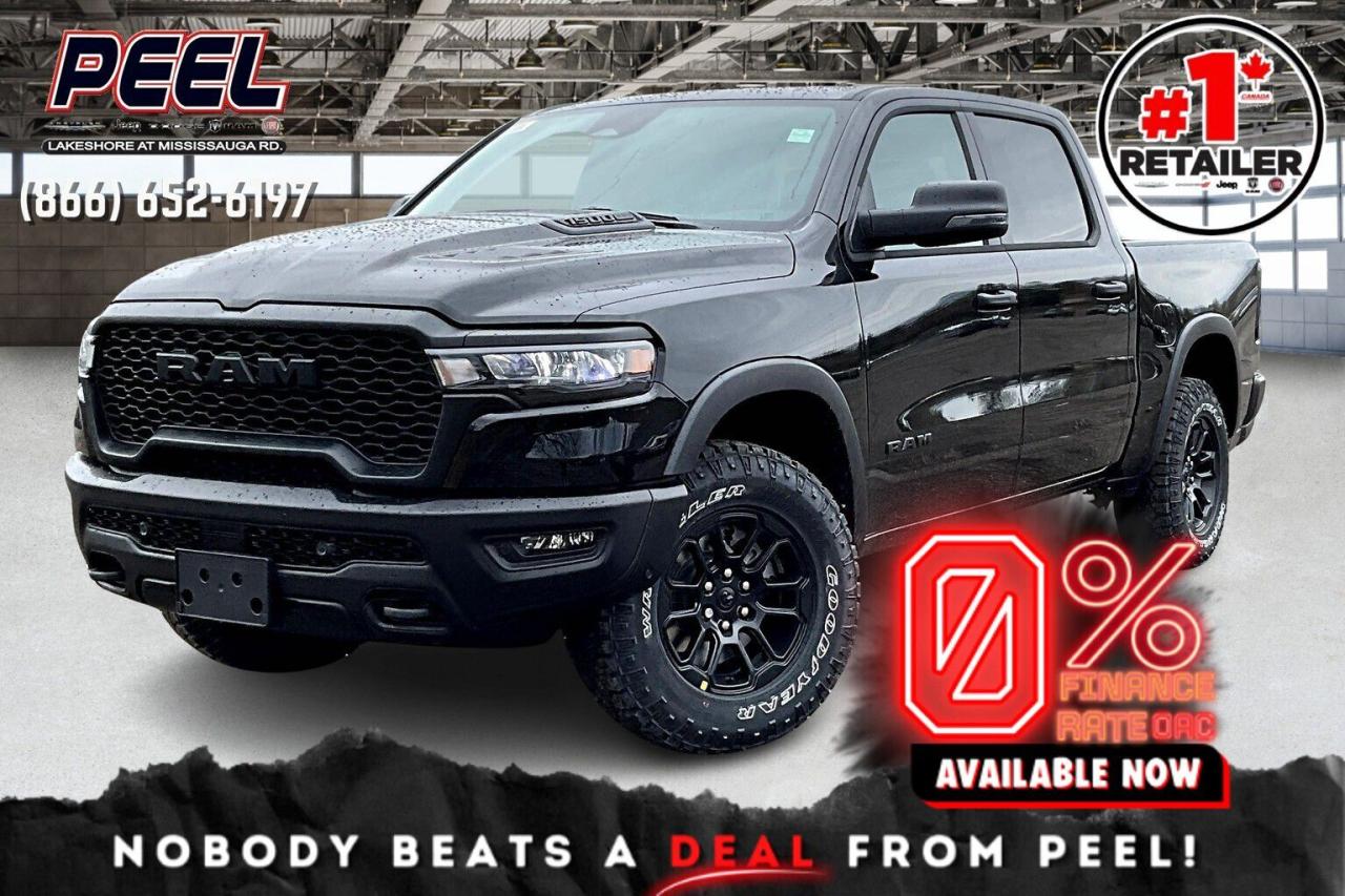 New 2025 RAM 1500 REBEL CREW | Sport Hood | 12