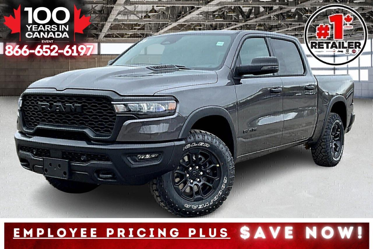 New 2025 RAM 1500 REBEL CREW | Sport Hood | 12