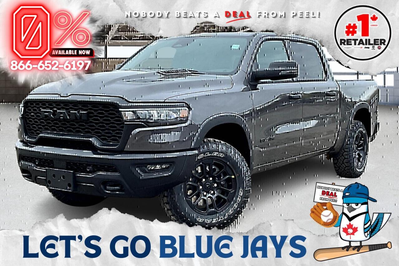 New 2025 RAM 1500 REBEL CREW | Sport Hood | 12