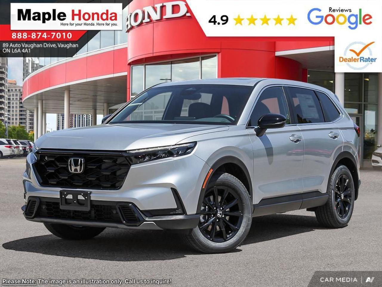 New 2025 Honda CR-V Hybrid 4DR AWD EX-L for sale in Vaughan, ON