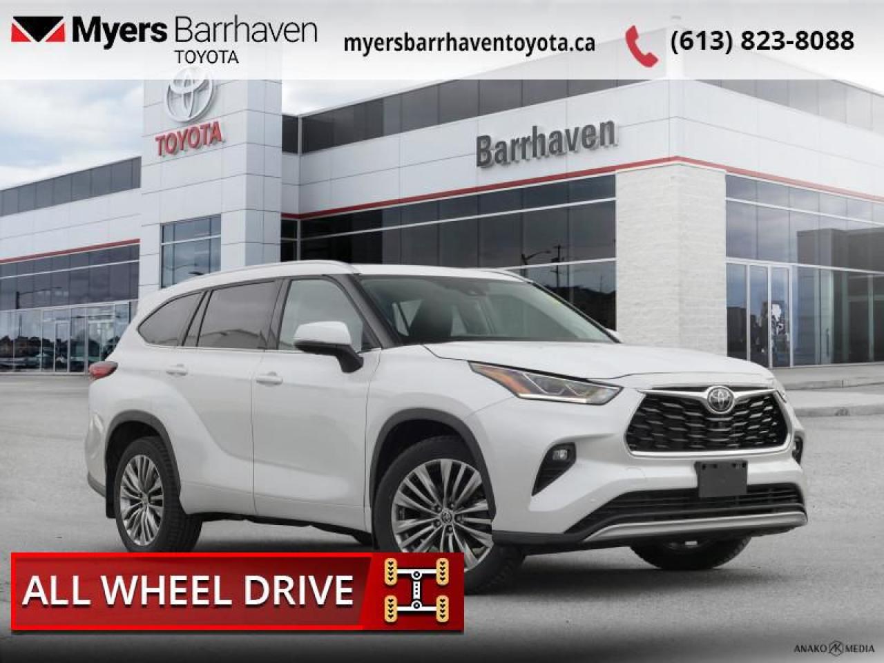 Used 2023 Toyota Highlander Limited  - Navigation -  Leather Seats - $408 B/W for sale in Ottawa, ON