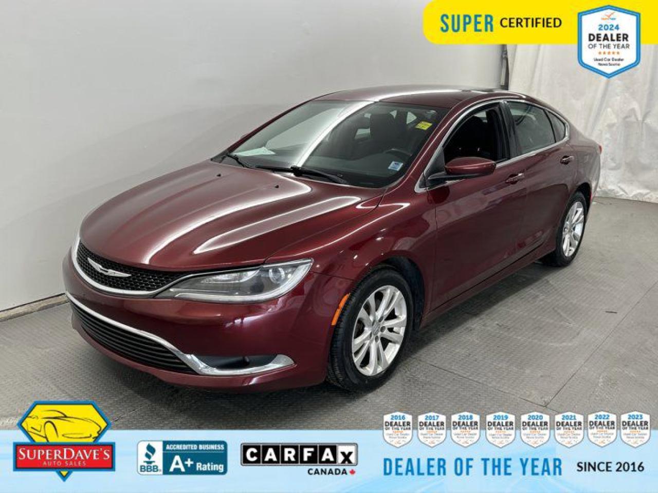 Used 2015 Chrysler 200 Limited for sale in Dartmouth, NS