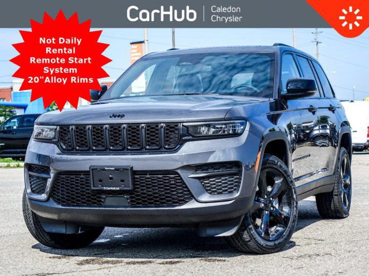 
Trustworthy and worry-free, this 2024 Jeep Grand Cherokee Altitude 4x4 comfortably packs in your passengers and their bags with room to spare. Tire Specific Low Tire Pressure Warning, Side Impact Beams, Rear child safety locks, ParkView Back-Up Camera, ParkSense with Stop Rear Parking Sensors.Our advertised prices are for consumers (i.e. end users) only.

This vehicle is in excellent condition and has passed a multi point inspection. Vehicle detailed.

This vehicle also is accident-free -- see Carfax Report.

 

 

Feel Safe on the Road with Your Jeep Grand Cherokee Altitude 4x4 
Outboard Front Lap And Shoulder Safety Belts -inc: Rear Centre 3 Point, Height Adjusters and Pretensioners, Jeep Connect Emergency Sos Capability, Full Speed Forward Collision Warning Plus, Electronic Stability Control (ESC) And Roll Stability Control (RSC), Dual Stage Driver And Passenger Seat-Mounted Side Airbags, Dual Stage Driver And Passenger Front Airbags, Driver And Passenger Knee Airbag, Curtain 1st And 2nd Row Airbags, Cross Path Detection, Collision Mitigation-Front, Blind Spot Detection Blind Spot, Airbag Occupancy Sensor, Active Lane Management Lane Keeping Assist, Active Lane Management Lane Departure Warning, ABS And Driveline Traction Control.

 

Loaded with Additional Options
Baltic Grey Metallic $445

Customer Preferred Package 23B $4,000

Power Sunroof

Power Liftgate

Remote Start system

Heated Front Seats and Steering wheel

Adaptive Cruise Control with Stop and Go

Pedestrian/Cyclist emergency braking

Full--Speed Forward Collision Warning Plus

Hands--free phone communication Media hub with 2 USB and auxiliary input jacks 4G LTE Wi--Fi hot spot Underbody aerodynamic treatment Power 8--way adjustable driver seat,Voice Activated Dual Zone Front Automatic Air Conditioning, Vinyl Door Trim Insert.,Wheels: 20 x 8.0 Gloss Black Aluminum

Please note the window sticker features options the car had when new -- some modifications may have been made since then. Please confirm all options and features with your CarHub Product Advisor.

 

Drive Happy with CarHub
*** All-inclusive, upfront prices -- no haggling, negotiations, pressure, or games

*** Purchase or lease a vehicle and receive a $1000 CarHub Rewards card for service

*** Purchase this vehicle fully online on CarHub websites

 

Transparency Statement
Online prices and payments are for finance purchases -- please note there is a $850 finance/lease fee. Cash purchases for used vehicles have a $2,200 surcharge (the finance price + $2,200), however cash purchases for new vehicles only have tax and licensing extra -- no surcharge. NEW vehicles priced at over $100,000 including add-ons or accessories are subject to the additional federal luxury tax. While every effort is taken to avoid errors, technical or human error can occur, so please confirm vehicle features, options, materials, and other specs with your CarHub representative. This can easily be done by calling us or by visiting us at the dealership. CarHub used vehicles come standard with 1 key. If we receive more than one key from the previous owner, we include them with the vehicle. Additional keys may be purchased at the time of sale. Ask your Product Advisor for more details. Payments are only estimates derived from a standard term/rate on approved credit. Terms, rates and payments may vary. Prices, rates and payments are subject to change without notice. Please see our website for more details.
