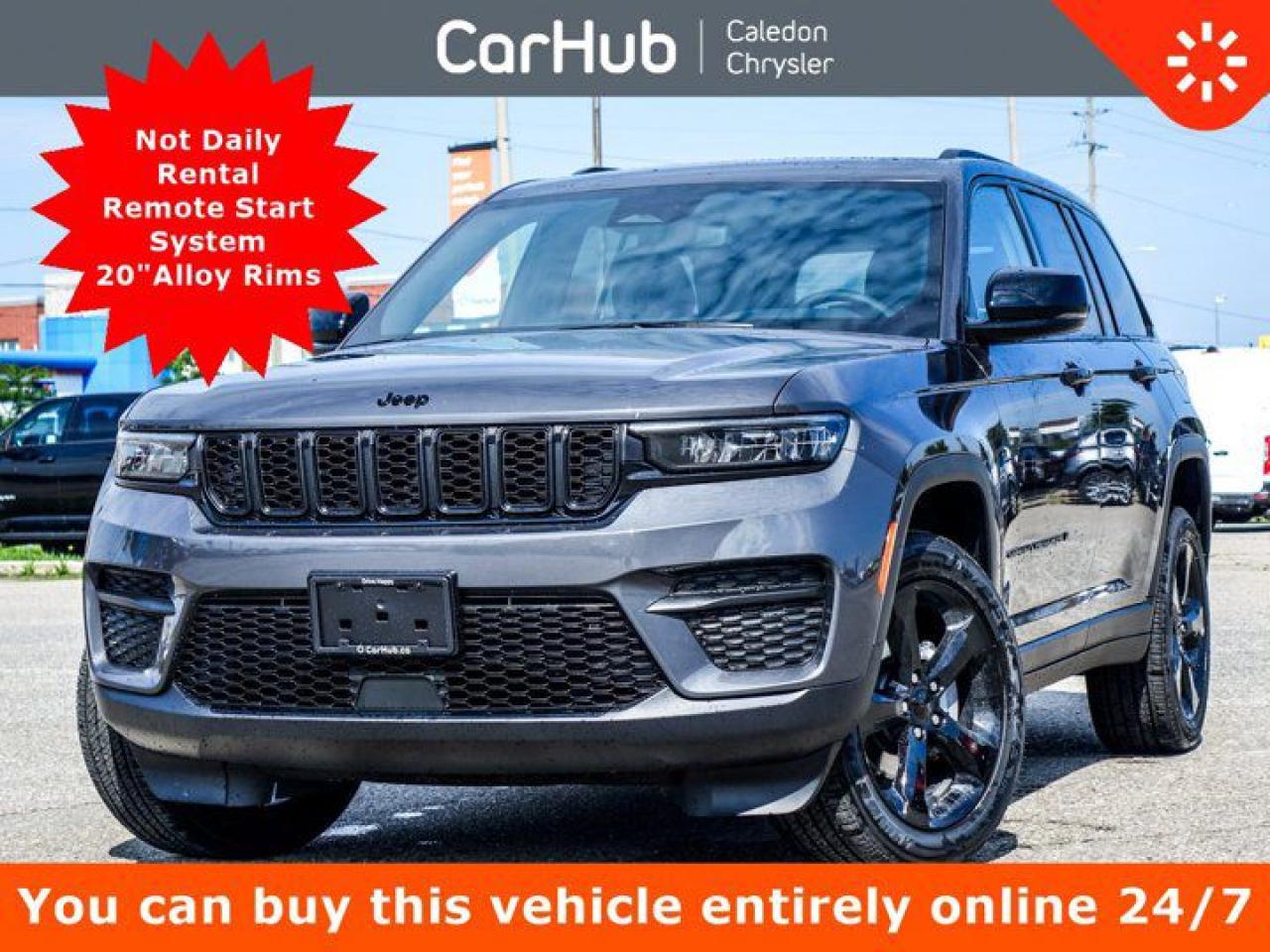Used 2024 Jeep Grand Cherokee Altitude Sunroof Blind Spot Heated Front for sale in Bolton, ON