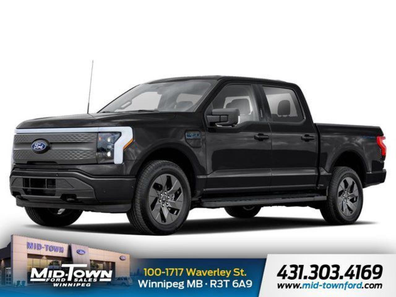 New 2025 Ford F-150 Lightning XLT | 360 Camera | Pro Power Onboard for sale in Winnipeg, MB