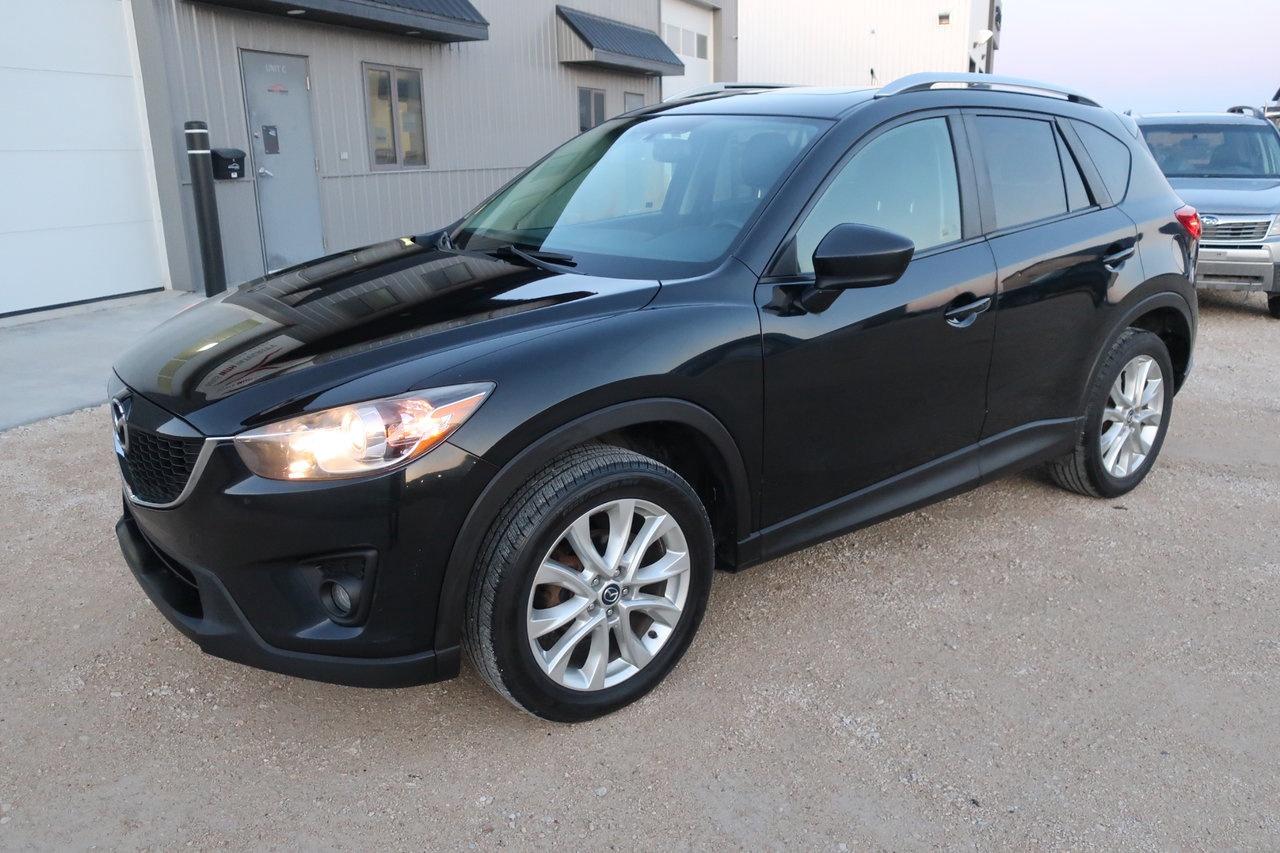Used 2014 Mazda CX-5 GT fully equipped AWD 4cy SUV  leather heated seats backup camera  NOW $12,495 for sale in West Saint Paul, MB