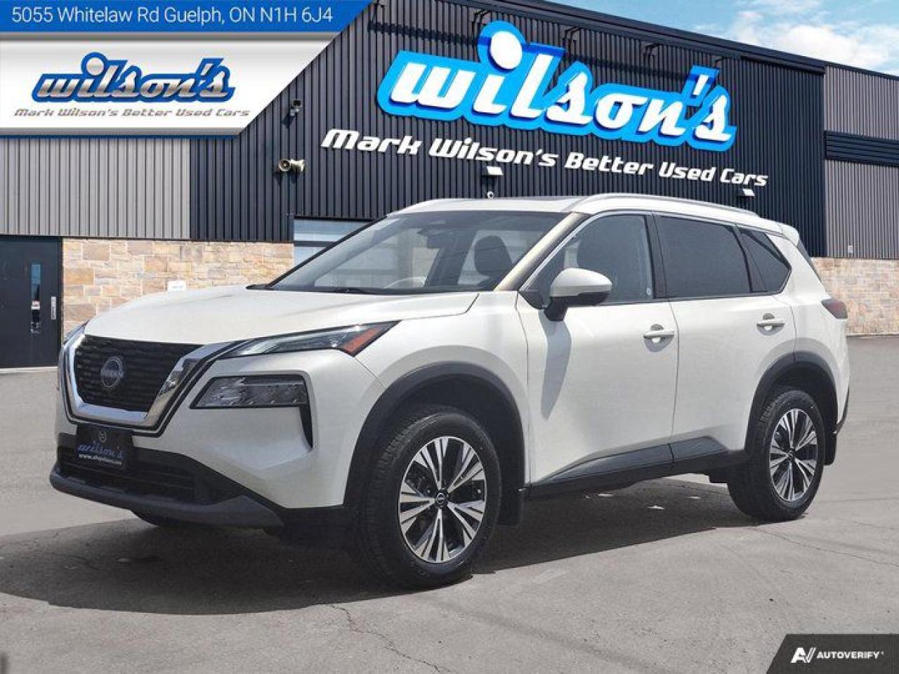 Used 2022 Nissan Rogue SV AWD | Pano Roof | 360 Camera | Adaptive Cruise | Apple CarPlay | Android Auto | New Tires | for sale in Guelph, ON