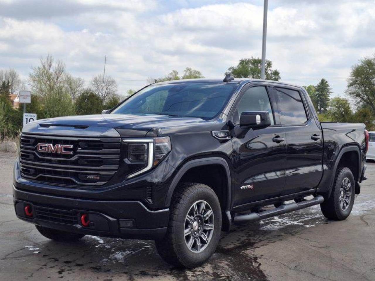 Used 2024 GMC Sierra 1500 AT4 Crew | Duramax Diesel | Leather | Cooled + Heated Seats | Adaptive Cruise | Heated Wheel for sale in Guelph, ON