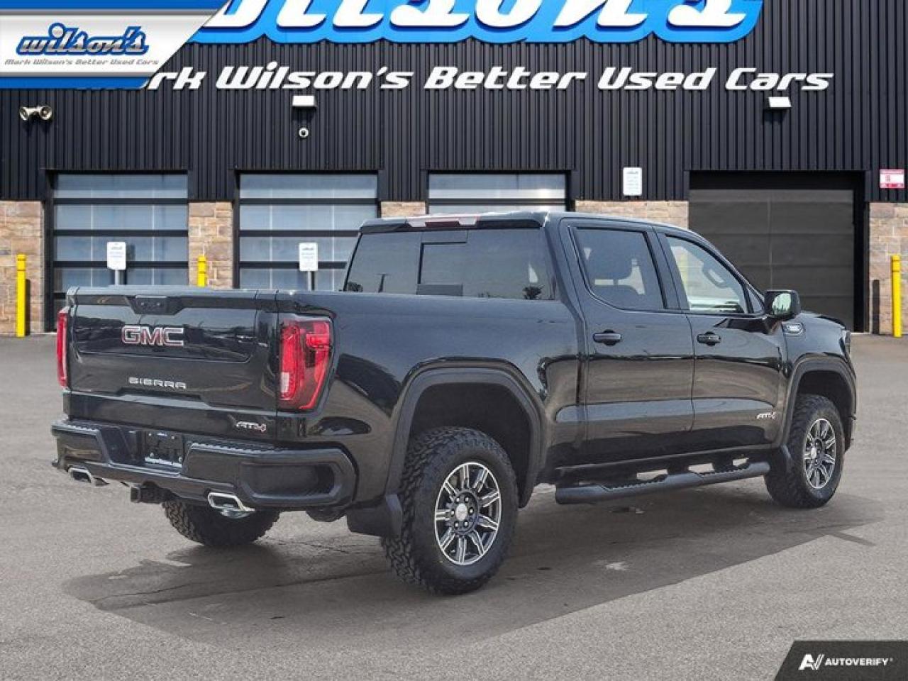 2024 GMC Sierra 1500 AT4 Crew | Duramax Diesel | Leather | Cooled + Heated Seats | Adaptive Cruise | New Tires | Photo
