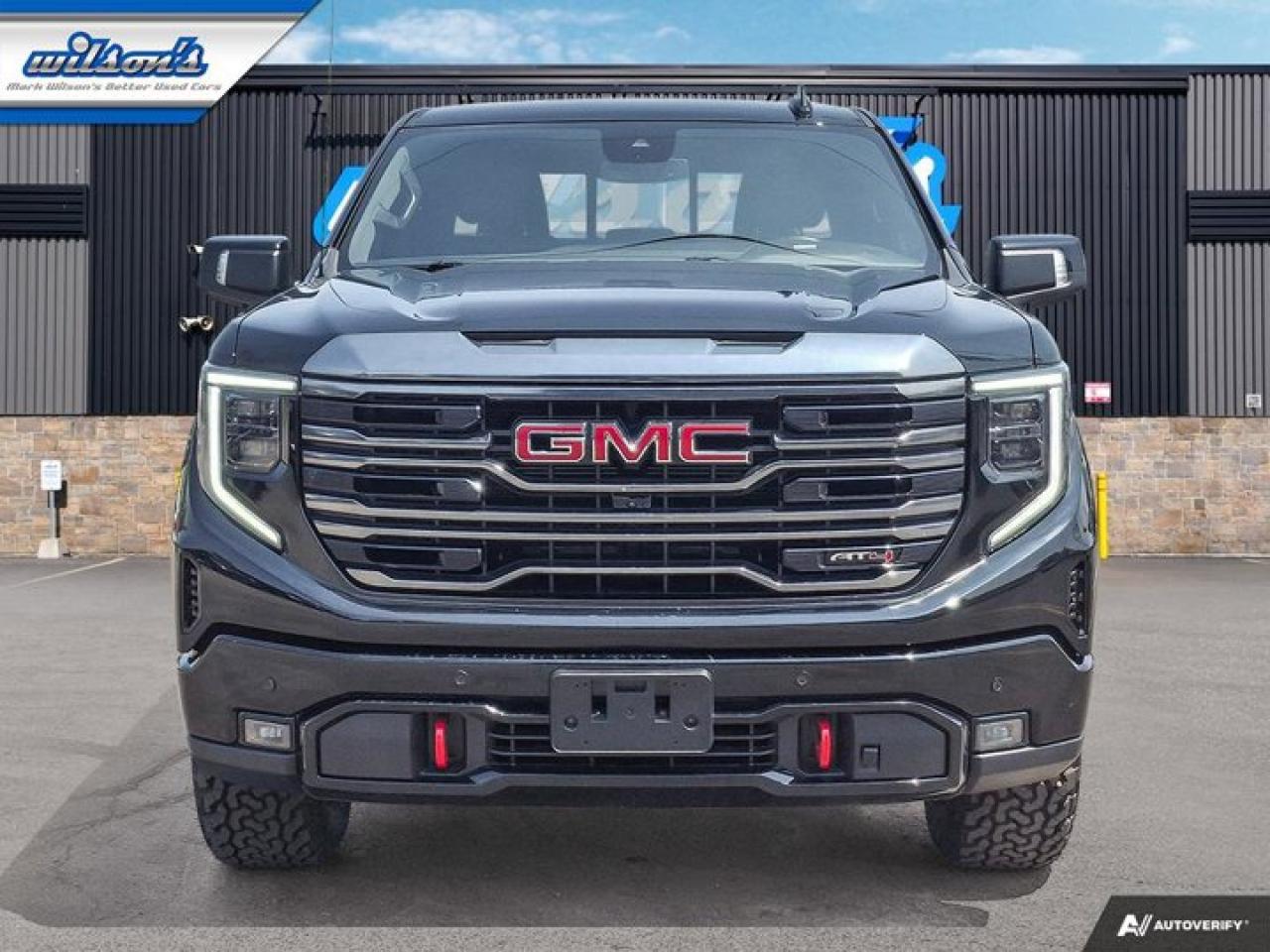 2024 GMC Sierra 1500 AT4 Crew | Duramax Diesel | Leather | Cooled + Heated Seats | Adaptive Cruise | New Tires | Photo
