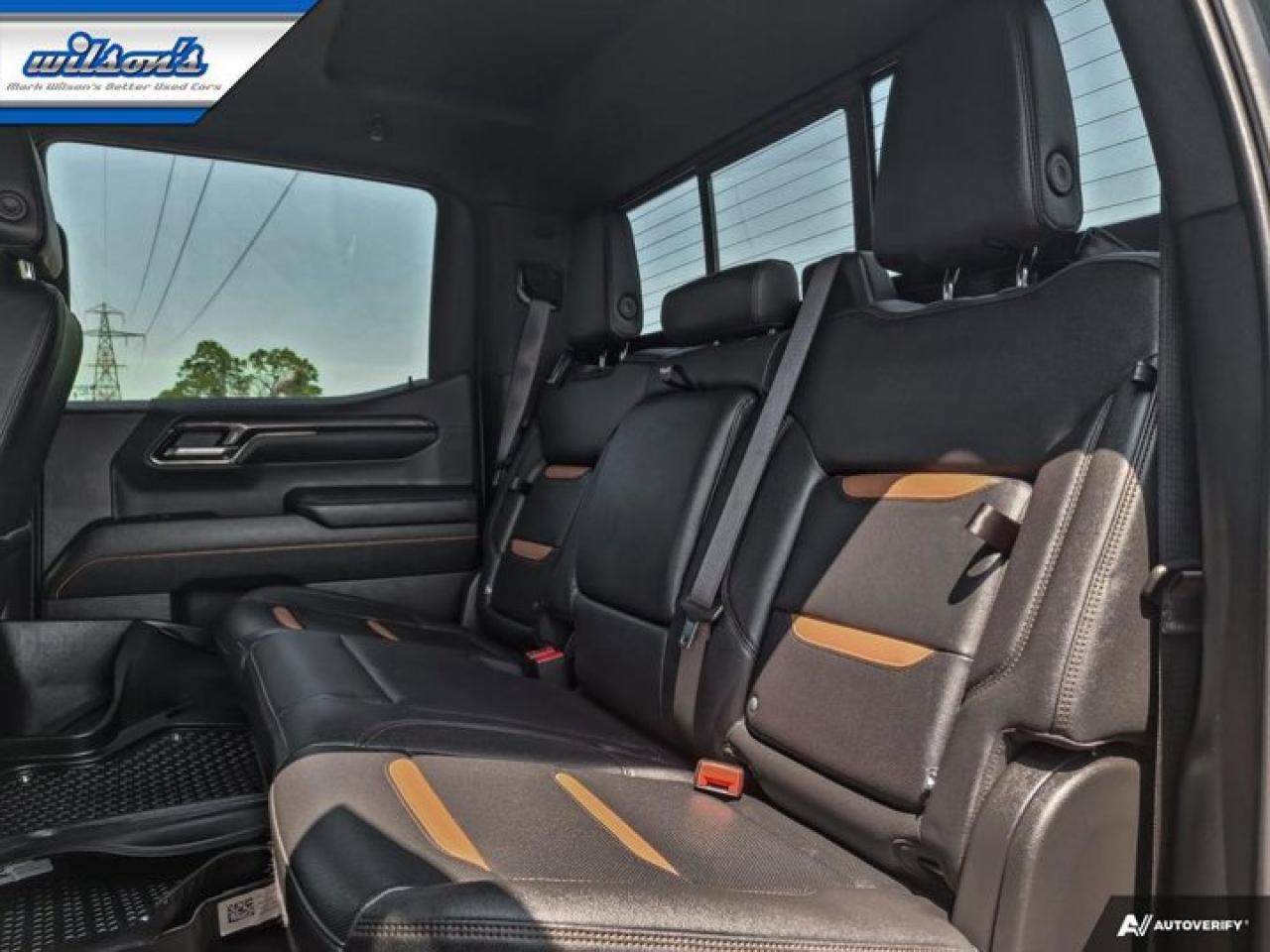 2024 GMC Sierra 1500 AT4 Crew | Duramax Diesel | Leather | Cooled + Heated Seats | Adaptive Cruise | New Tires | Photo