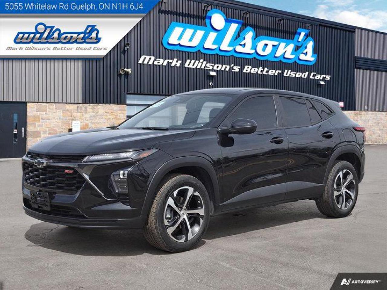 Used 2024 Chevrolet Trax 1RS | Heated Seats | CarPlay + Android | Rear Camera | Alloy Wheels and more! for sale in Guelph, ON