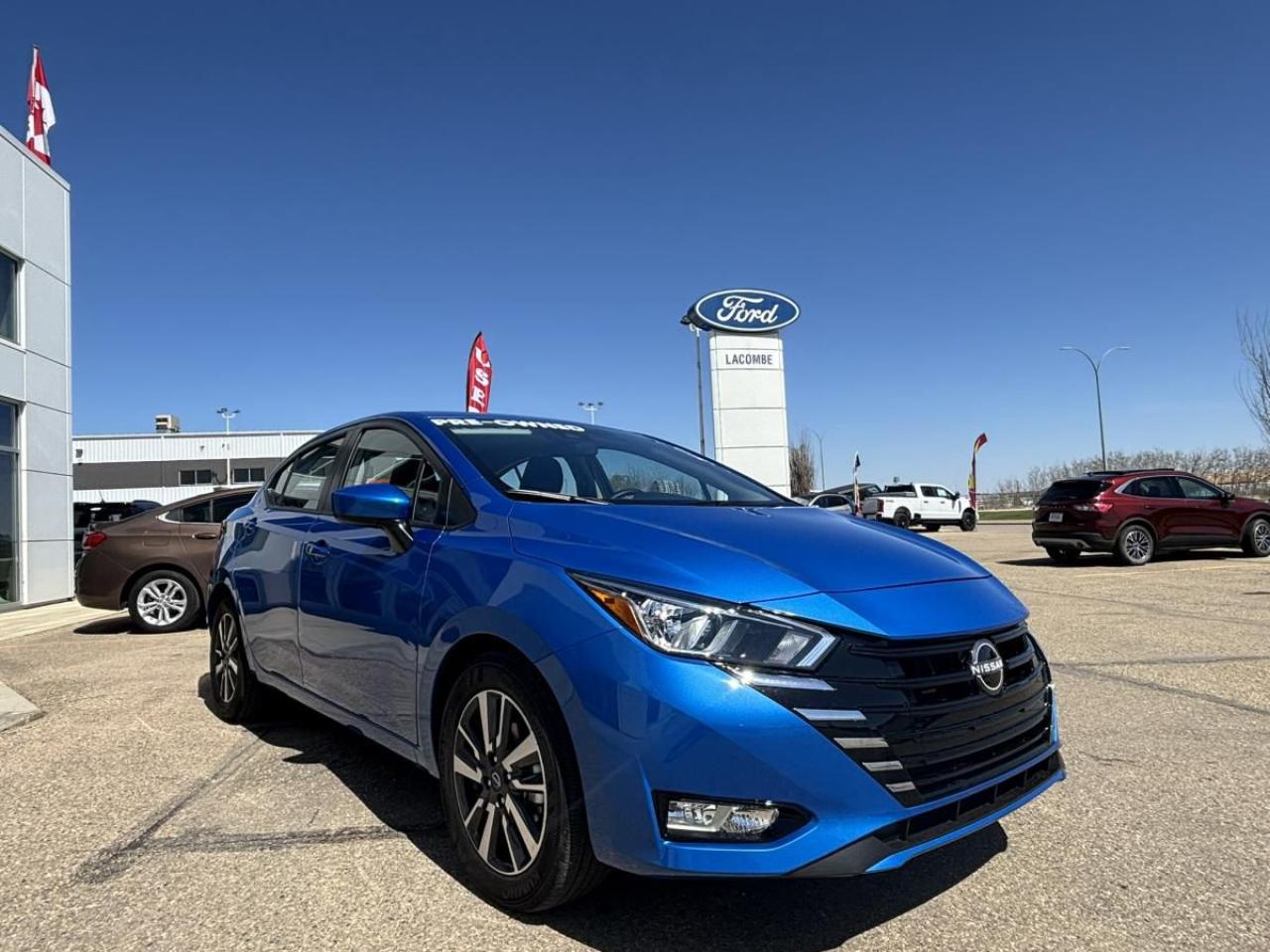 Used 2024 Nissan Versa SV for sale in Lacombe, AB
