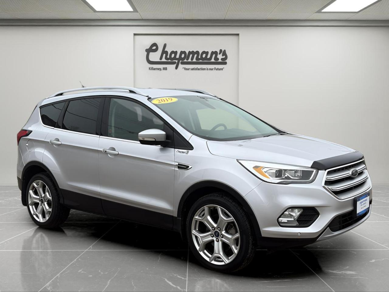 Used 2019 Ford Escape Titanium Remote Start, Rear Vision Camera, Power Liftgate for sale in Killarney, MB