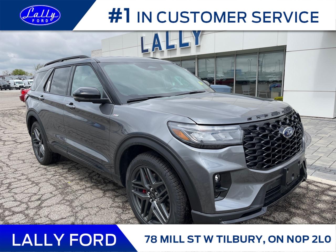 New 2025 Ford Explorer ST-Line for sale in Tilbury, ON