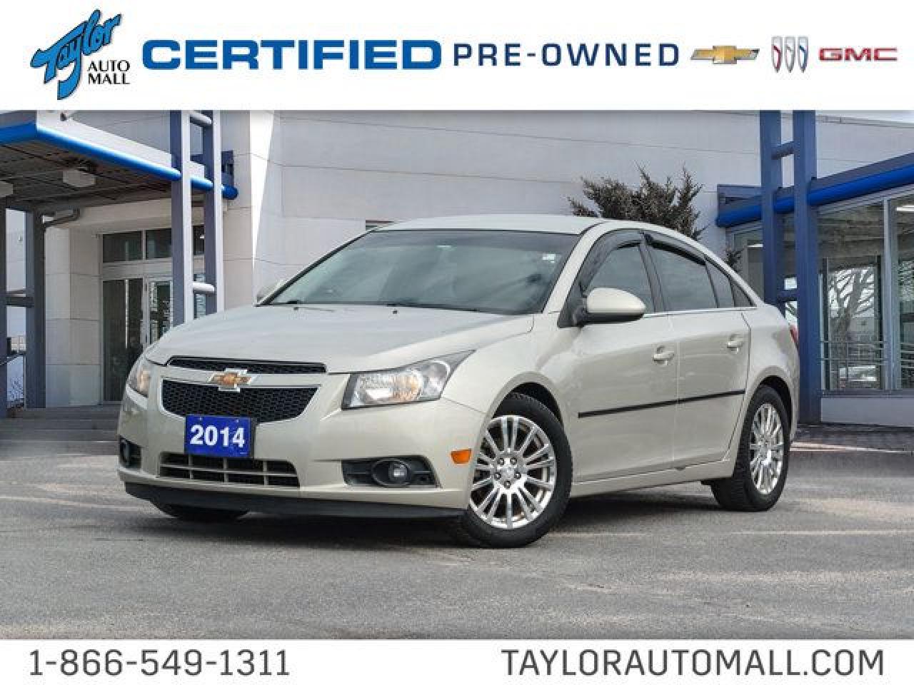 Used 2014 Chevrolet Cruze Eco- Aluminum Wheels -  SiriusXM for sale in Kingston, ON