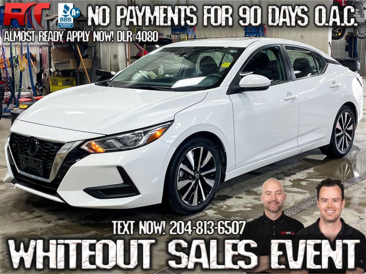 Used 2022 Nissan Sentra SV for sale in Winnipeg, MB