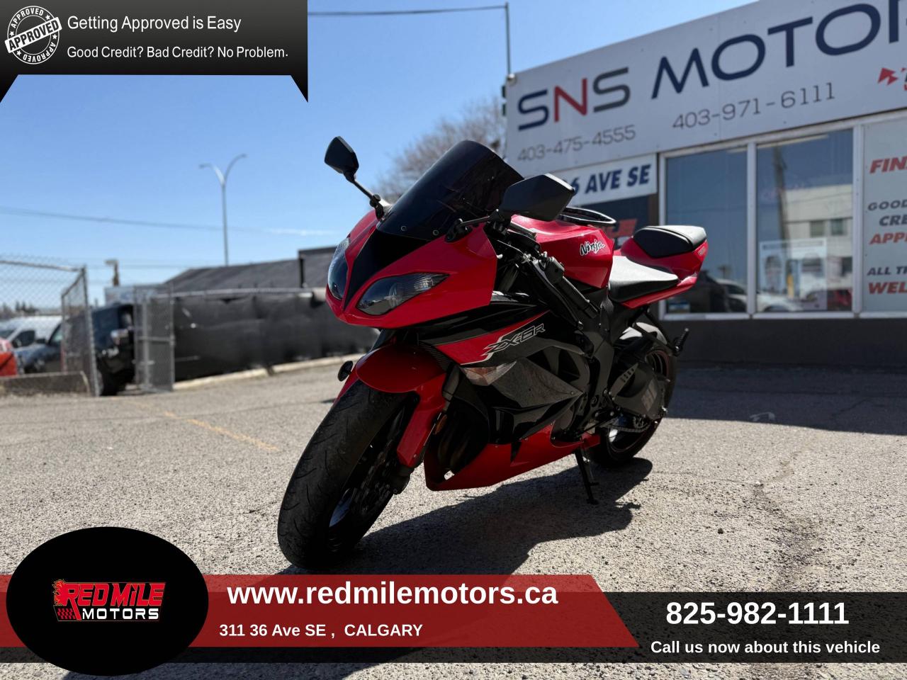Used 2012 Kawasaki ZX600R 600R for sale in Calgary, AB