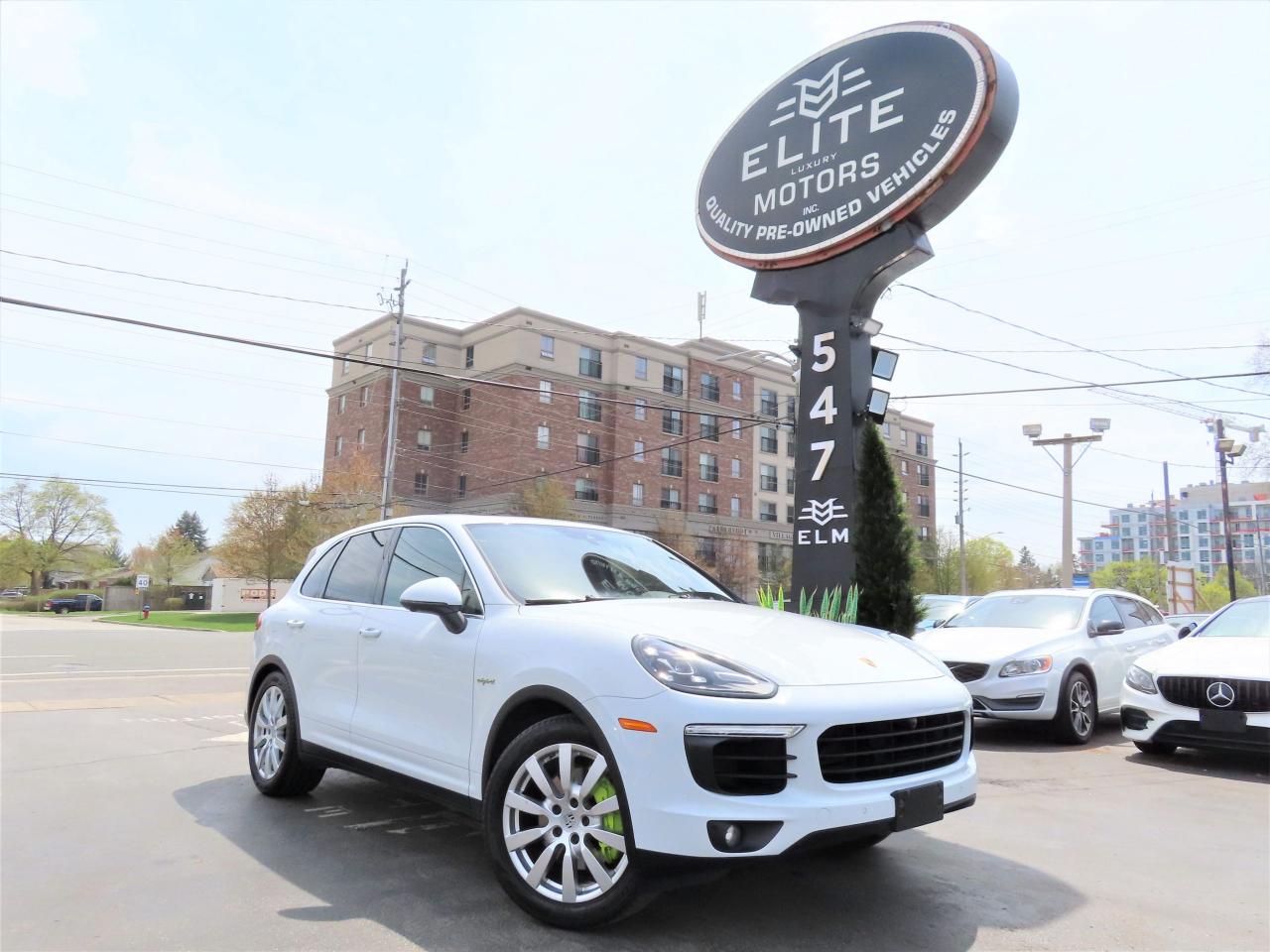 Used 2016 Porsche Cayenne S E-HYBRID AWD - NAVI - LEATHER - MOONROOF !! for sale in Burlington, ON