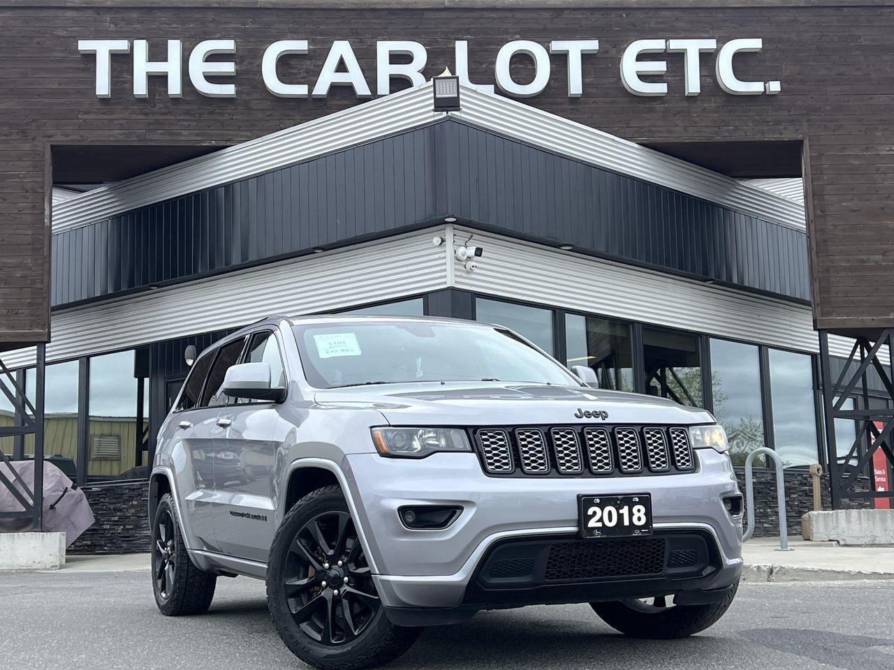 Used 2018 Jeep Grand Cherokee Laredo APPLE CARPLAY/ANDROID AUTO, HEATED SEATS/STEERING WHEEL, NAV, BACK UP CAM, SUNROOF!! for sale in Sudbury, ON