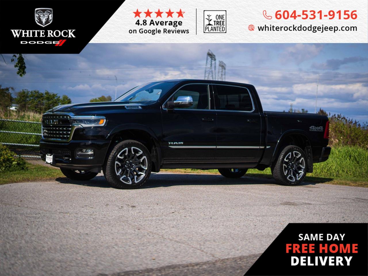 New 2025 RAM 1500 Limited for sale in Surrey, BC
