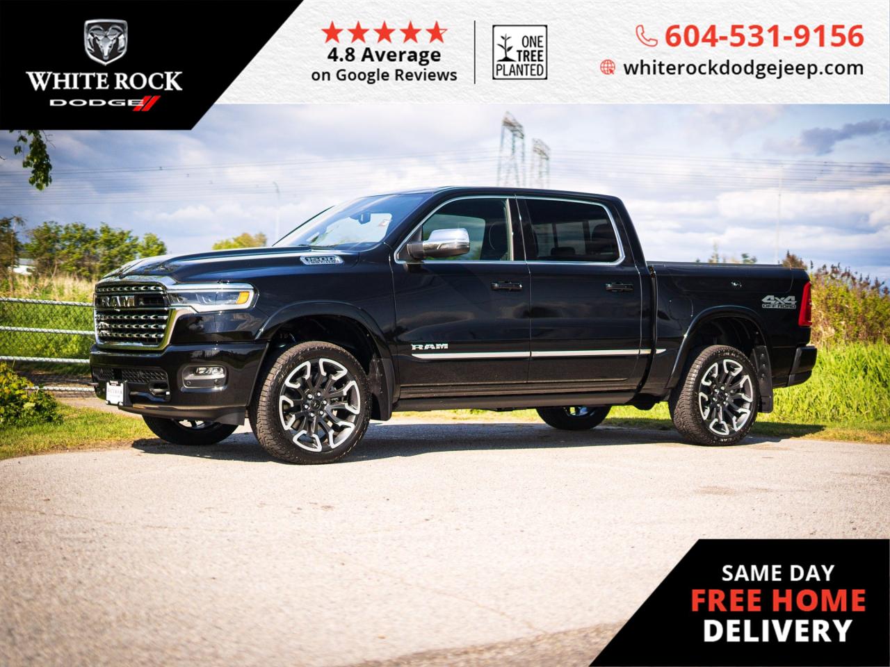 New 2025 RAM 1500 Limited for sale in Surrey, BC