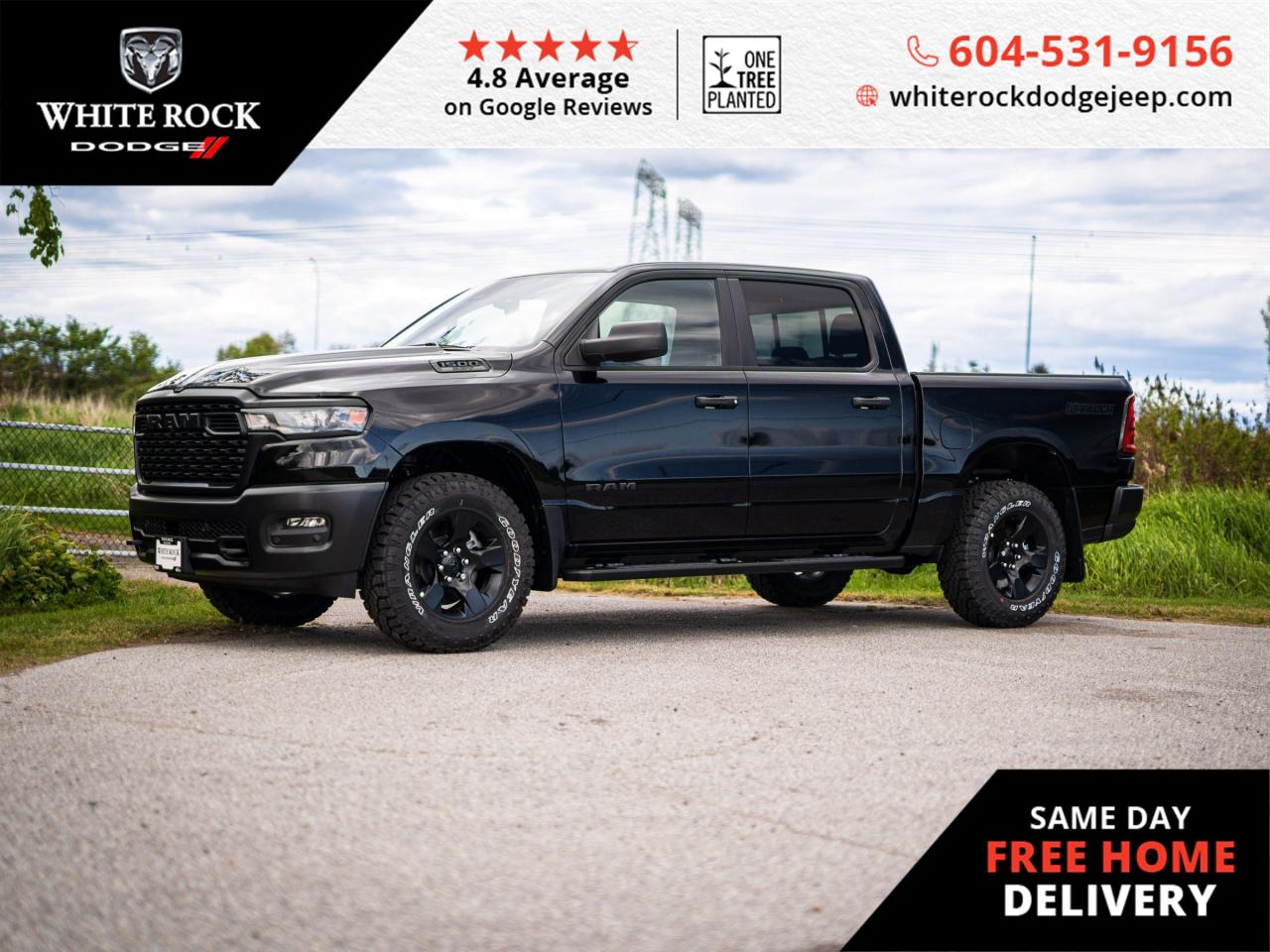 New 2025 RAM 1500 TRADESMAN for sale in Surrey, BC