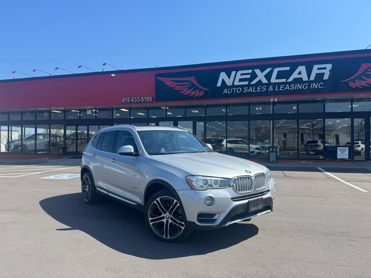 Used 2017 BMW X3 xDrive35i  SPORT PKG LEATHER PANO/ROOF NAVI CAMERA for sale in North York, ON