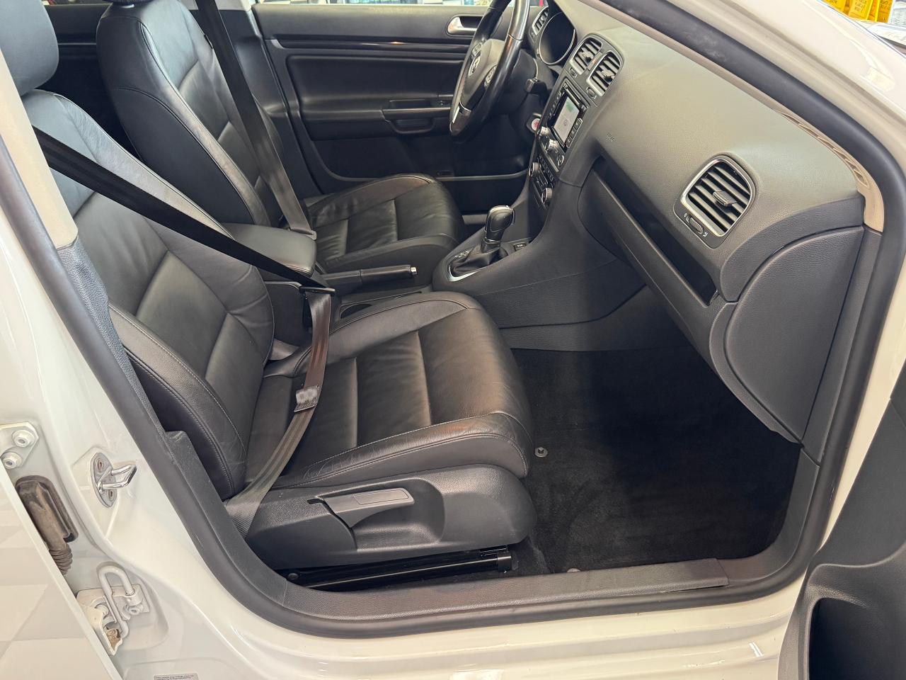2014 Volkswagen Golf Wagon Wolfsburg Edition TDI+Heated Leather+Roof+GPS - Photo #21