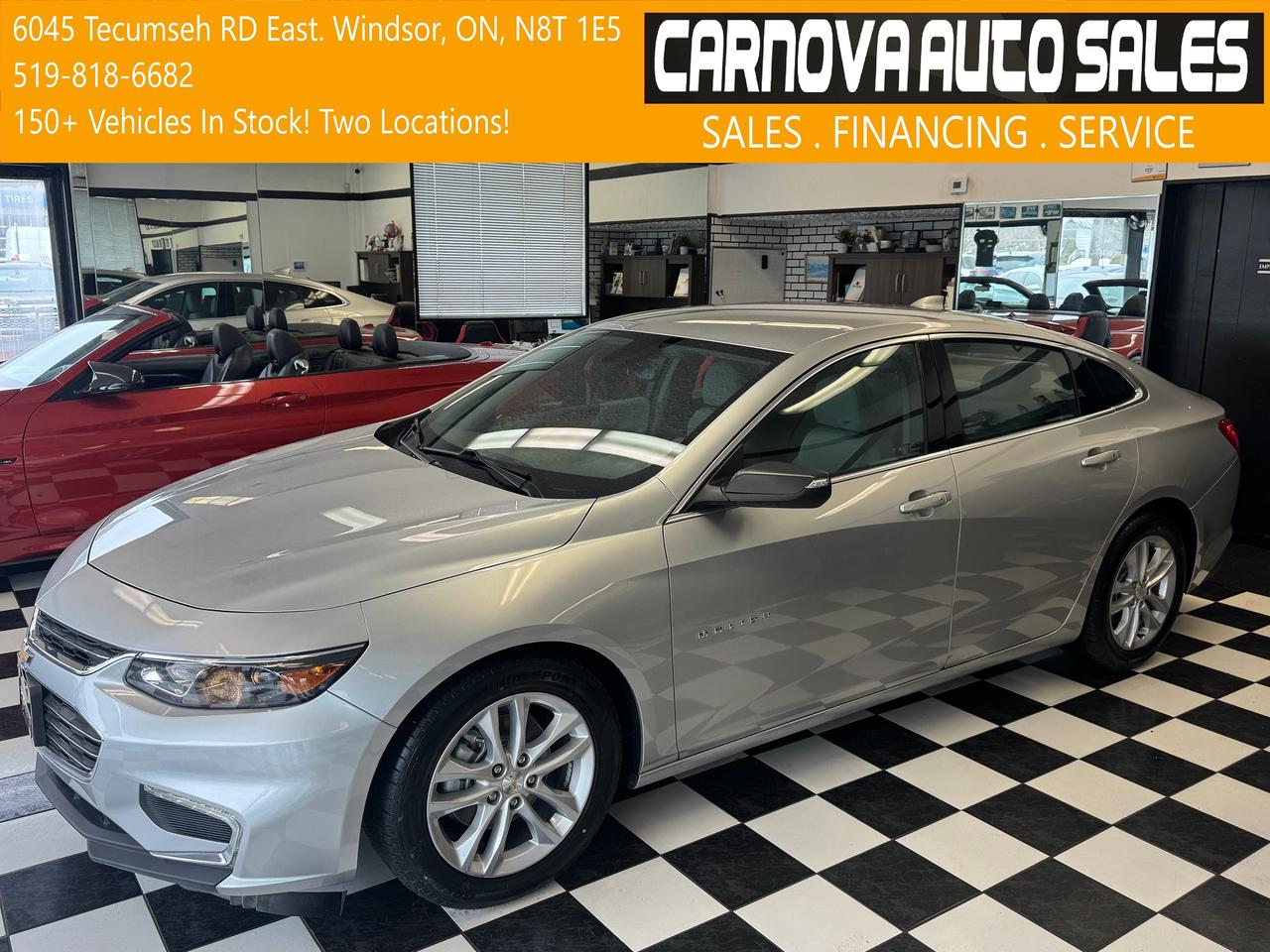 2017 Chevrolet Malibu LT+New Tires+Brakes+Camera+ApplePlay+Remote Start Photo0