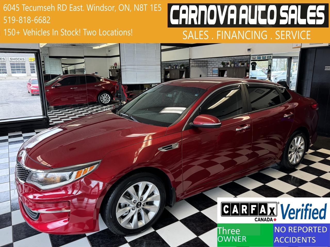 2016 Kia Optima LX+Camera+Heated Steering+New Tires+CLEAN CARFAX Photo