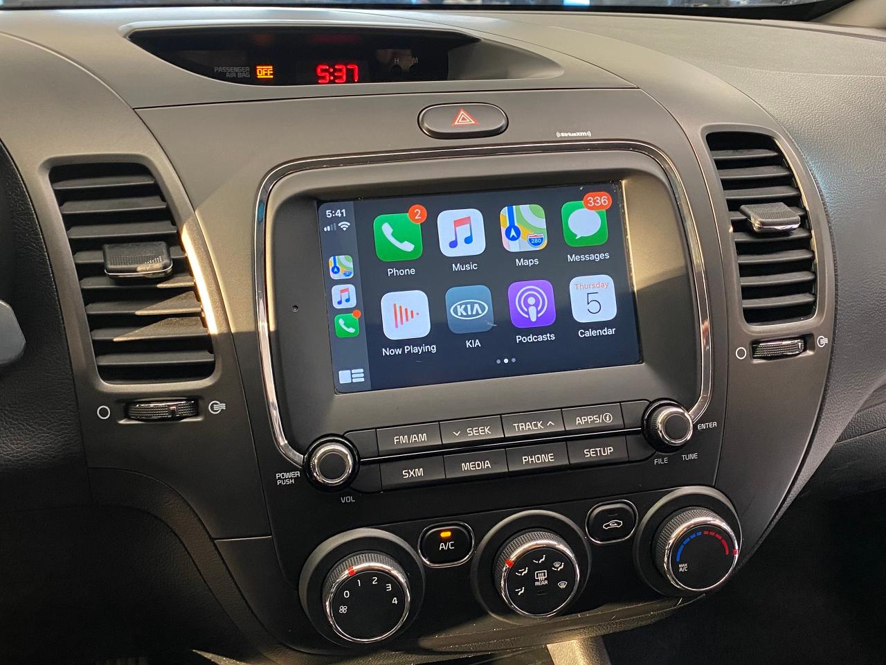 2017 Kia Forte LX+New Tires+Camera+ApplePlay+CLEAN CARFAX Photo2