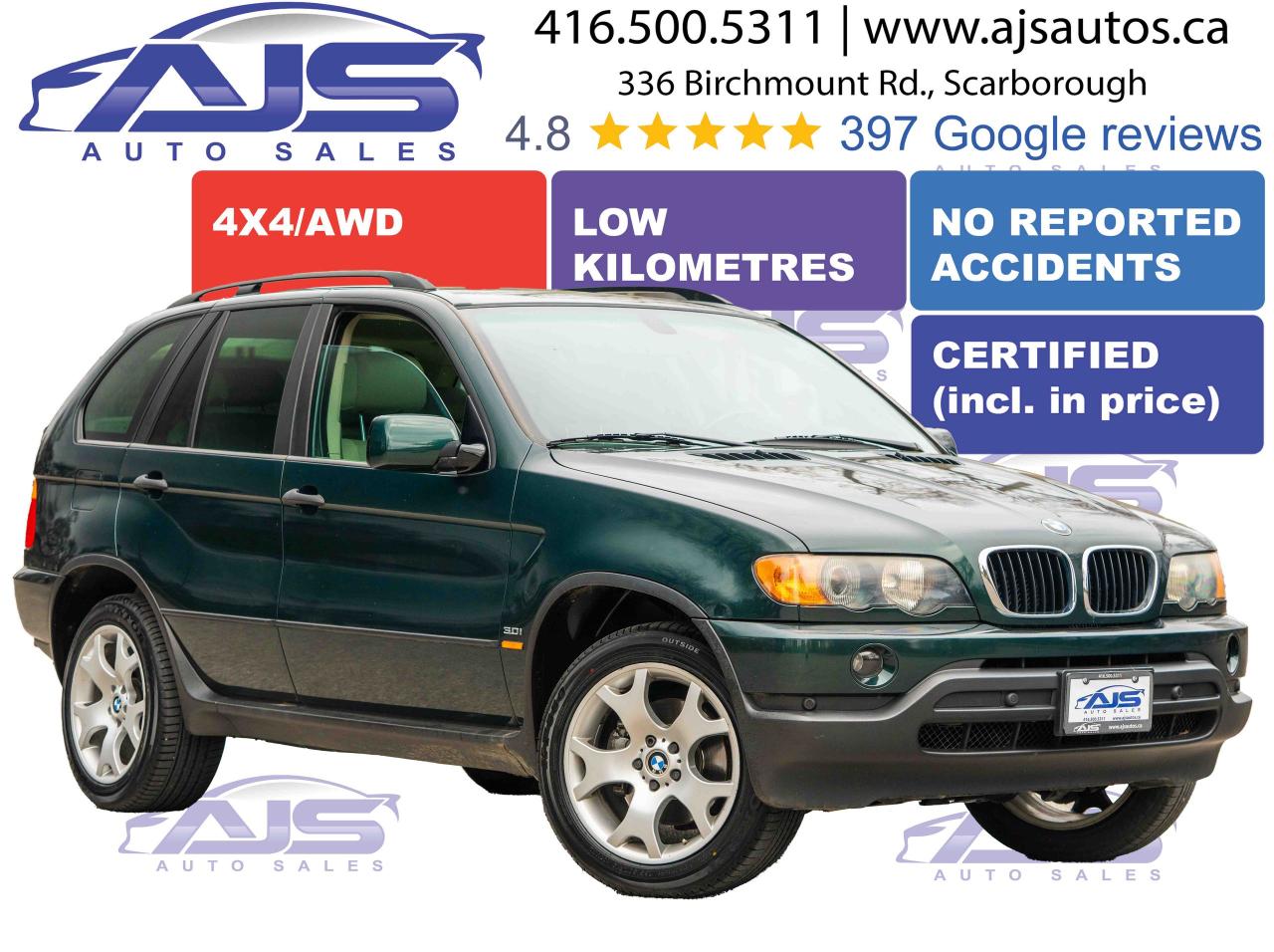 Used 2002 BMW X5 3.0XI AWD for sale in Toronto, ON