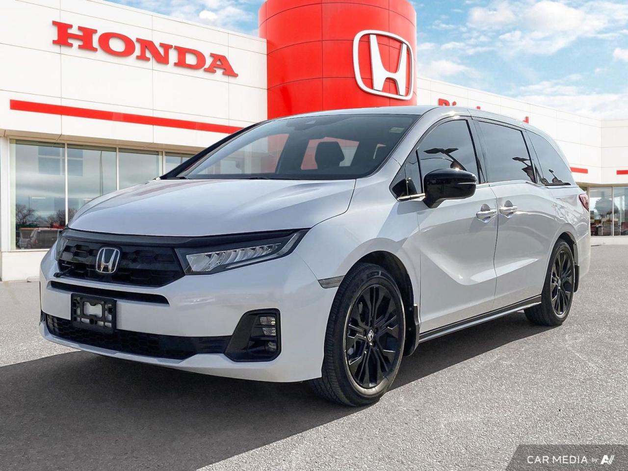 Used 2025 Honda Odyssey Black Edition Like New | Leather | Navigation for sale in Winnipeg, MB