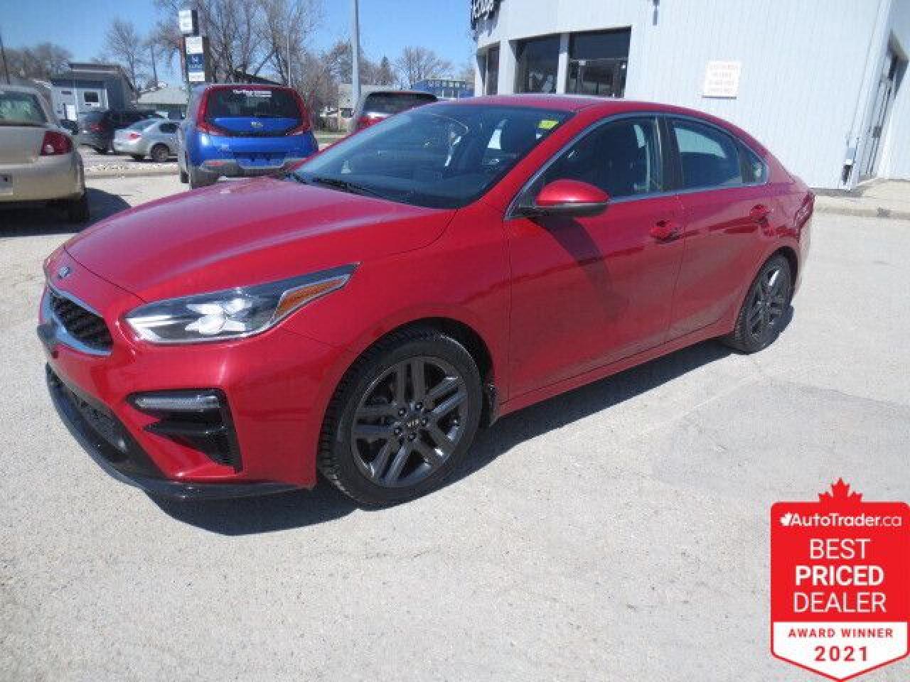 Used 2021 Kia Forte EX - Sunroof/Heated Steering Wheel/Seats/Camera for sale in Winnipeg, MB