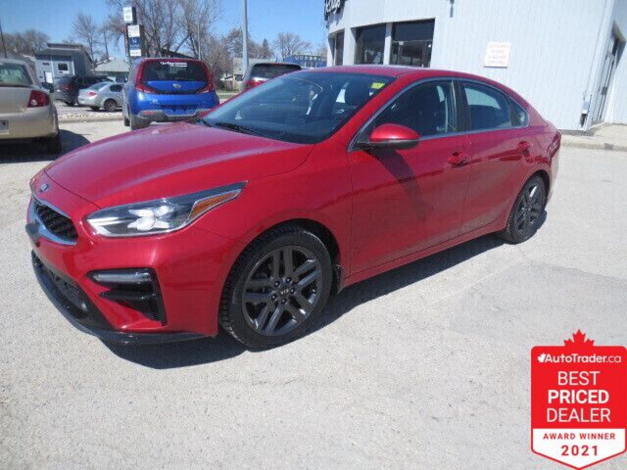 Used 2021 Kia Forte EX - Sunroof/Heated Steering Wheel/Seats/Camera for sale in Winnipeg, MB