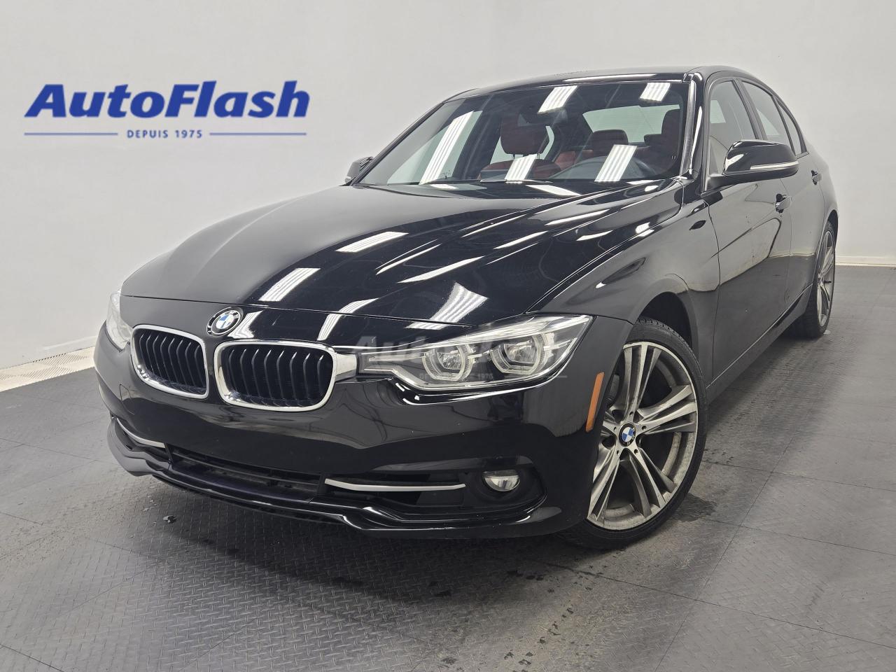 Used 2018 BMW 3 Series AWD, CAMERA, BLUETOOTH, VOLANT & SIEGES CHAUFF for sale in Saint-Hubert, QC