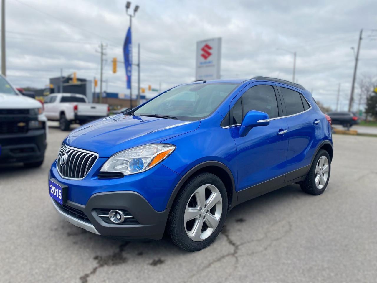Used 2015 Buick Encore Leather ~Heated Seats + Wheel ~Alloys ~Roof ~Cam for sale in Barrie, ON