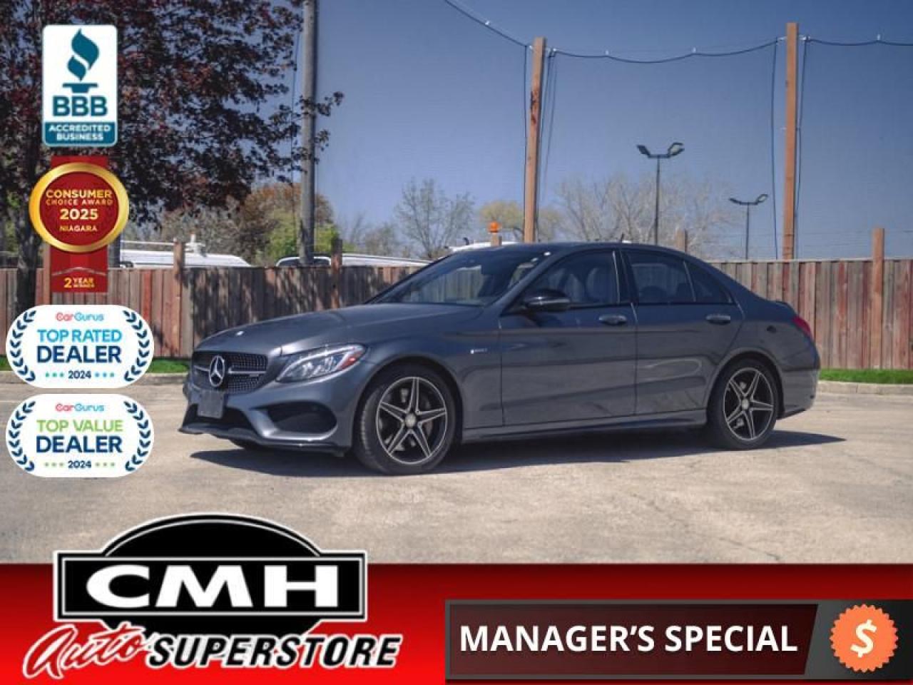 Used 2016 Mercedes-Benz C-Class C 450 AMG 4MATIC  **DUAL SUNROOF** for sale in St. Catharines, ON