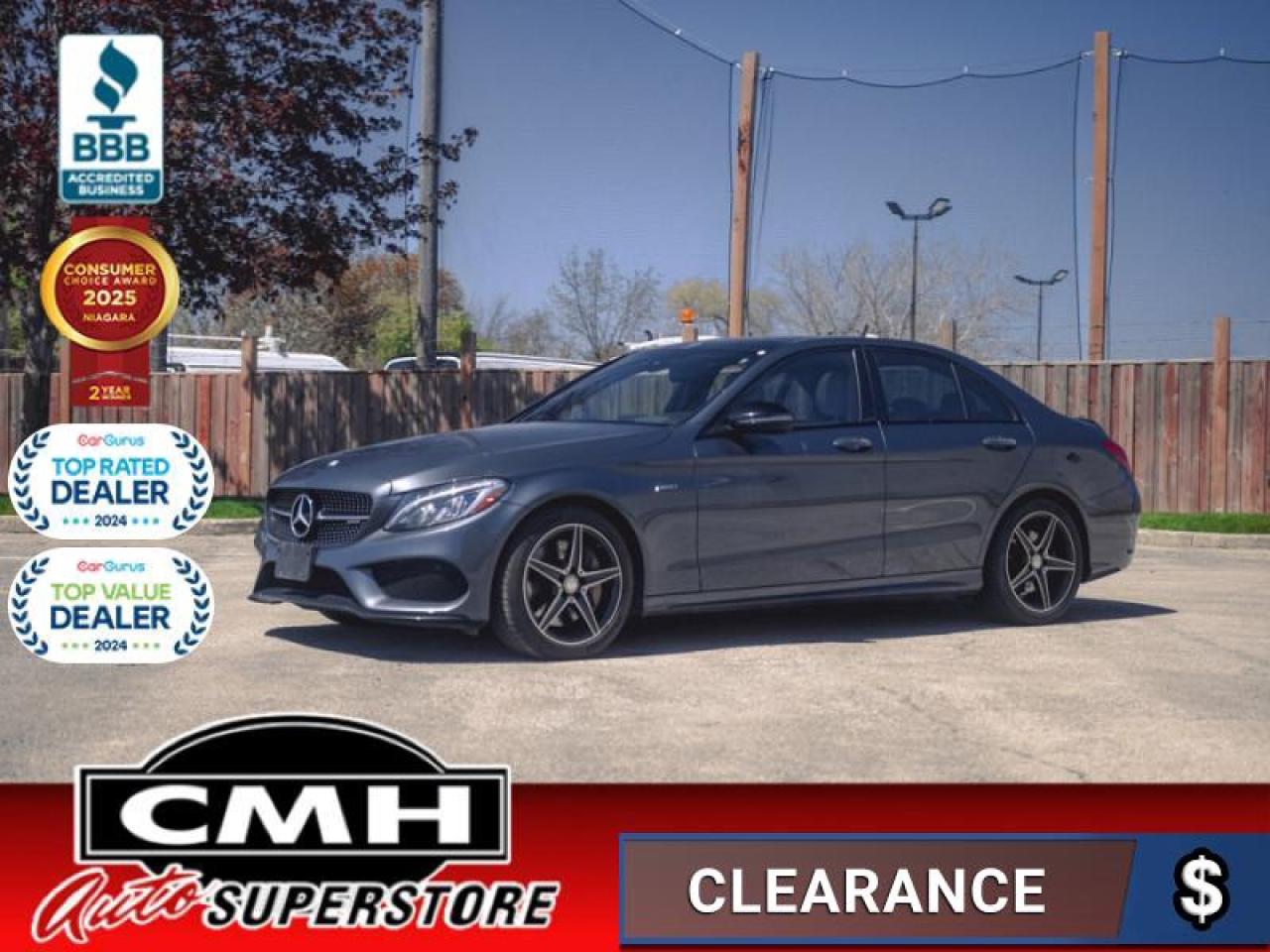 2016 Mercedes-Benz C-Class C 450 AMG 4MATIC  **DUAL SUNROOF**
