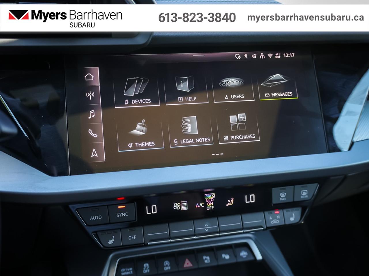 2026 Audi A3 Sedan TFSI quattro  - Leather Seats Photo