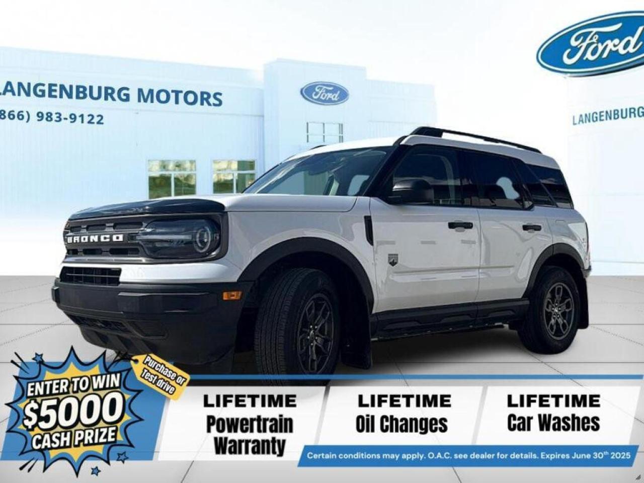 Used 2024 Ford Bronco Big Bend for sale in Langenburg, SK