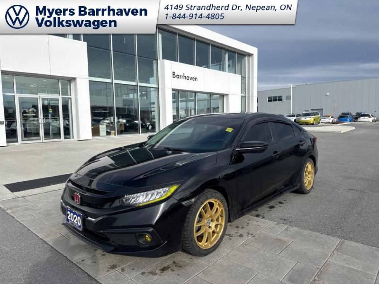Used 2020 Honda Civic Sedan Touring  - Leather Seats for sale in Nepean, ON