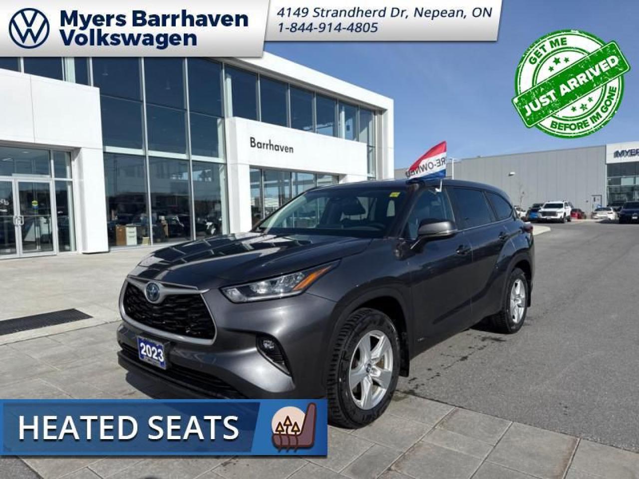 Used 2023 Toyota Highlander Hybrid LE  - Hybrid -  Power Liftgate for sale in Nepean, ON