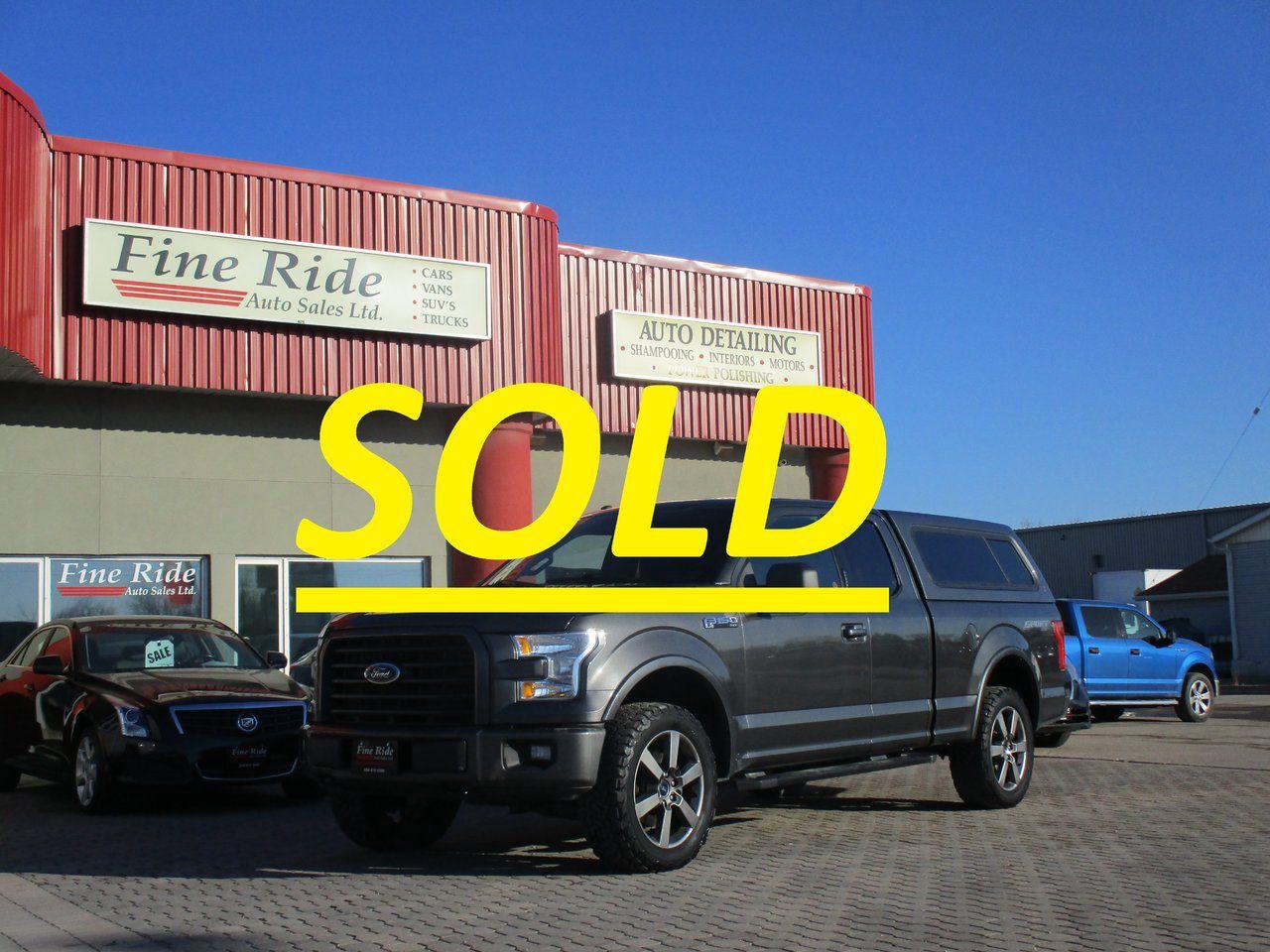 Used 2016 Ford F-150 XLT SPORT for sale in West Saint Paul, MB
