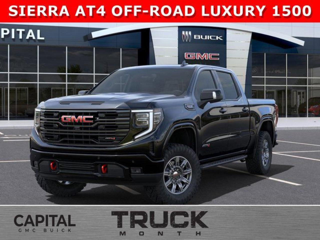 New 2025 GMC Sierra 1500 Crew Cab AT4 for sale in Edmonton, AB