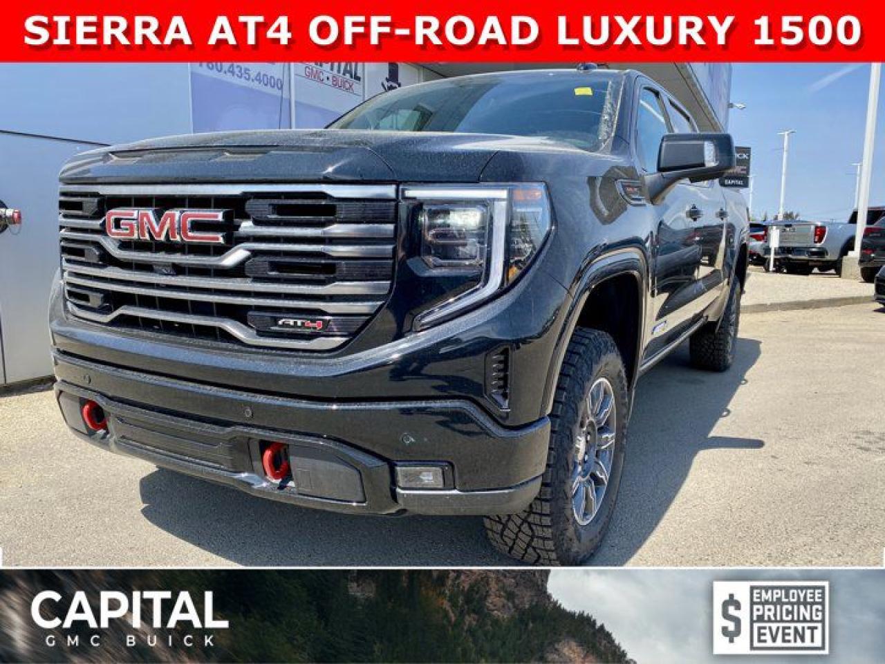 New 2025 GMC Sierra 1500 Crew Cab AT4 for sale in Edmonton, AB