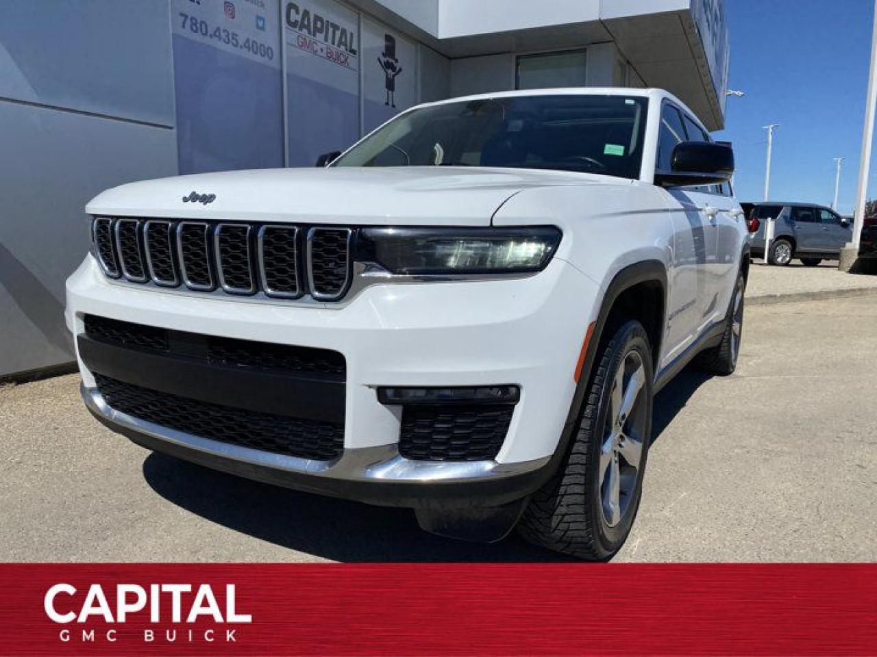 Used 2021 Jeep Grand Cherokee L Limited * PANORAMIC SUNROOF * 3RD ROW SEATING * NAVIGATION * for sale in Edmonton, AB