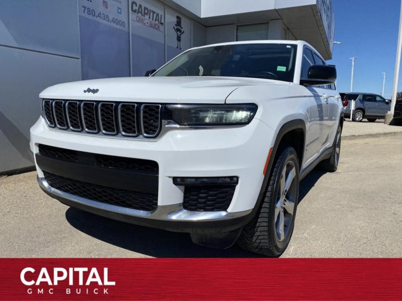 Used 2021 Jeep Grand Cherokee L Limited * PANORAMIC SUNROOF * 3RD ROW SEATING * NAVIGATION * for sale in Edmonton, AB